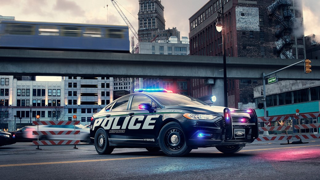  اولین خودرو هیبرید پلیس دنیا در لس آنجلس 